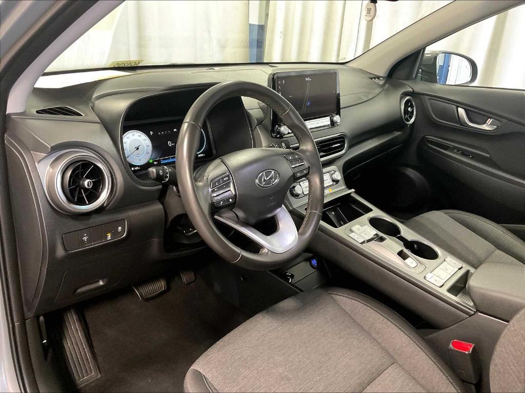 used 2023 Hyundai Kona EV car, priced at $18,500