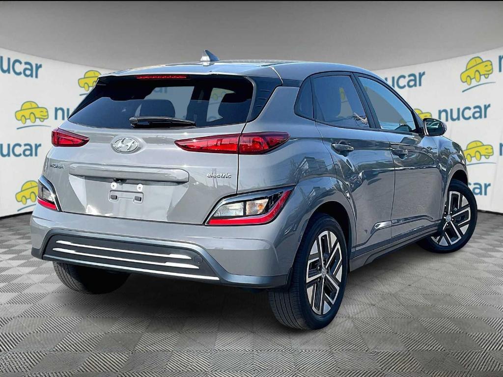 used 2023 Hyundai Kona EV car, priced at $18,500