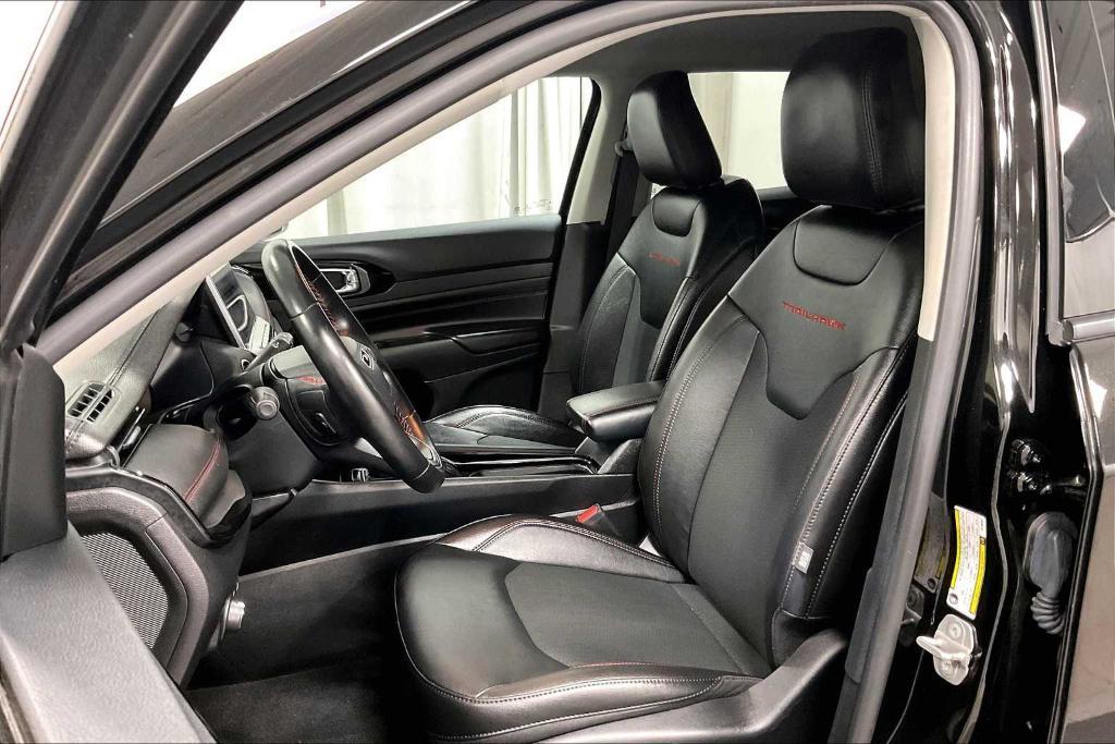 used 2022 Jeep Compass car, priced at $23,300
