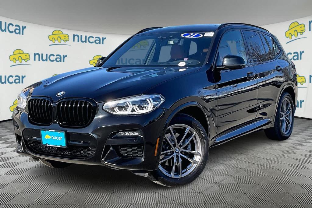 used 2021 BMW X3 car, priced at $33,000