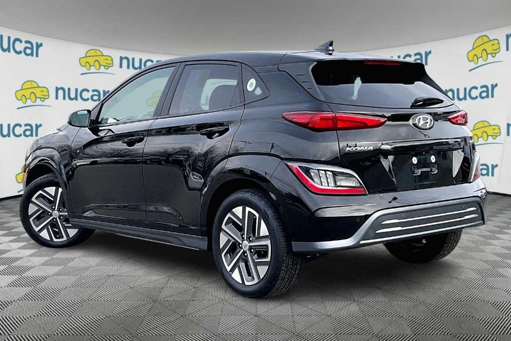 used 2022 Hyundai Kona EV car, priced at $18,000