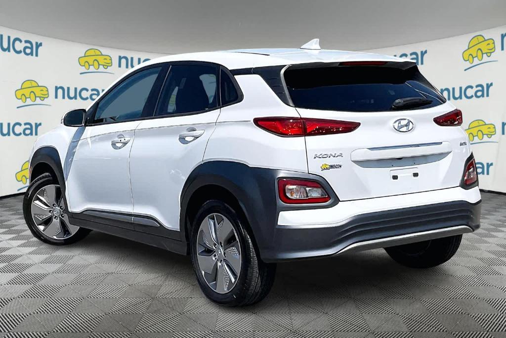 used 2021 Hyundai Kona EV car, priced at $15,700