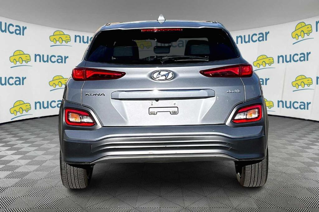 used 2021 Hyundai Kona EV car, priced at $17,900