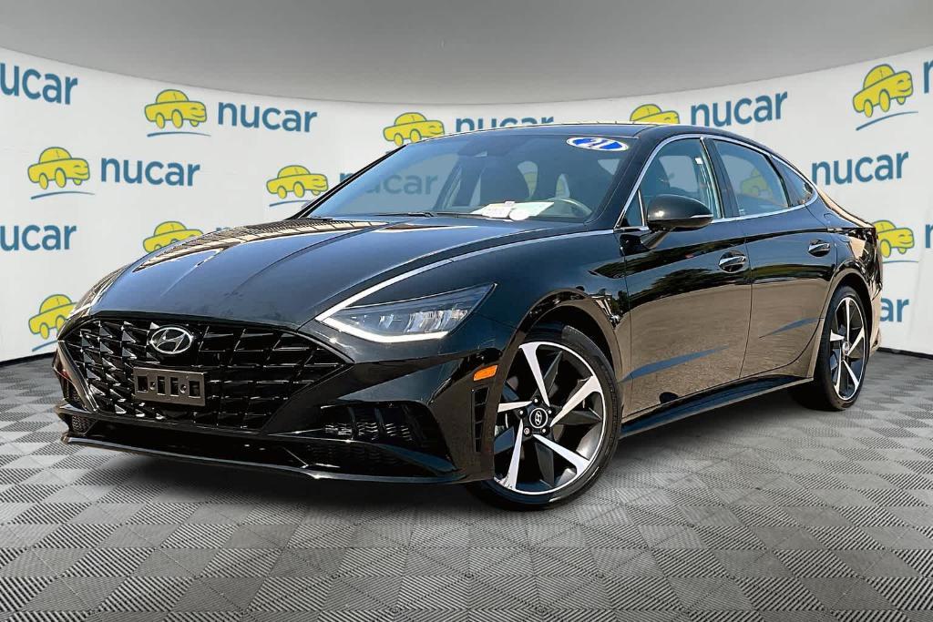 used 2021 Hyundai Sonata car, priced at $22,400