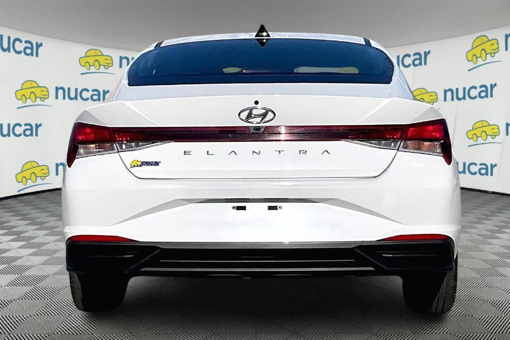 used 2021 Hyundai Elantra car, priced at $17,600