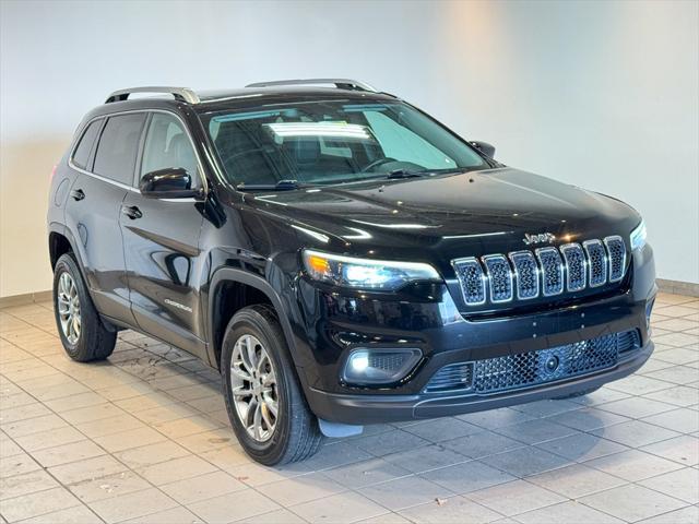 used 2021 Jeep Cherokee car, priced at $21,881