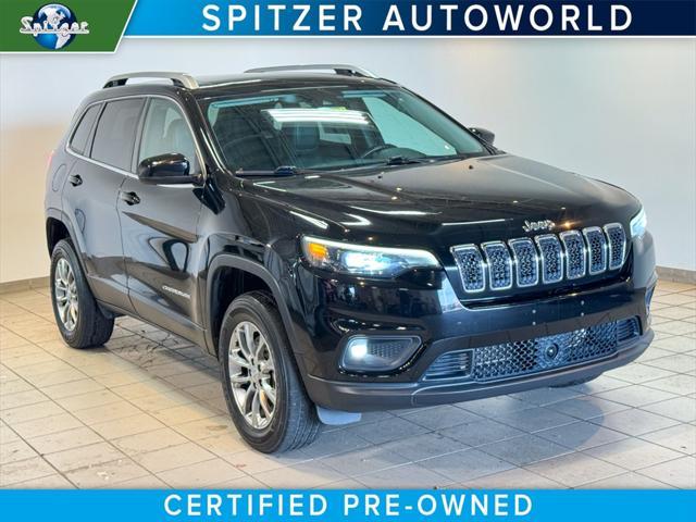 used 2021 Jeep Cherokee car, priced at $21,881