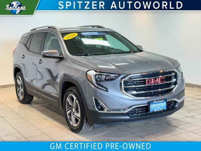 used 2021 GMC Terrain car, priced at $27,509