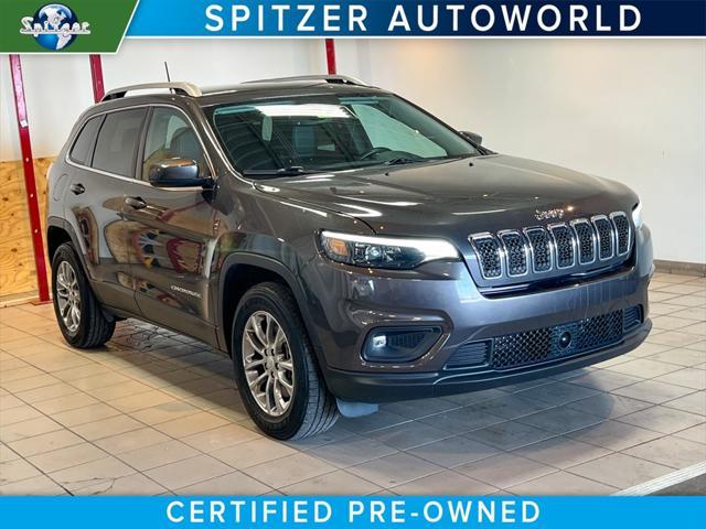 used 2021 Jeep Cherokee car, priced at $22,788