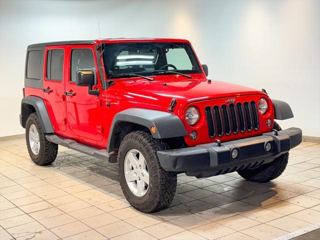 used 2014 Jeep Wrangler Unlimited car, priced at $18,725