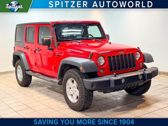 used 2014 Jeep Wrangler Unlimited car, priced at $18,725