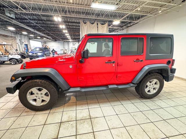 used 2014 Jeep Wrangler Unlimited car, priced at $18,725