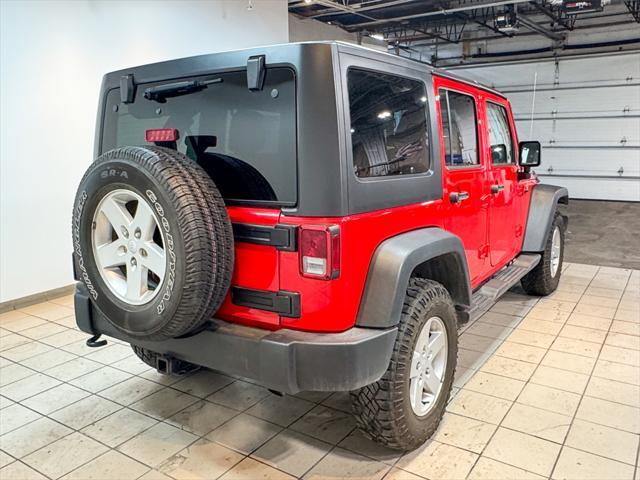 used 2014 Jeep Wrangler Unlimited car, priced at $18,725