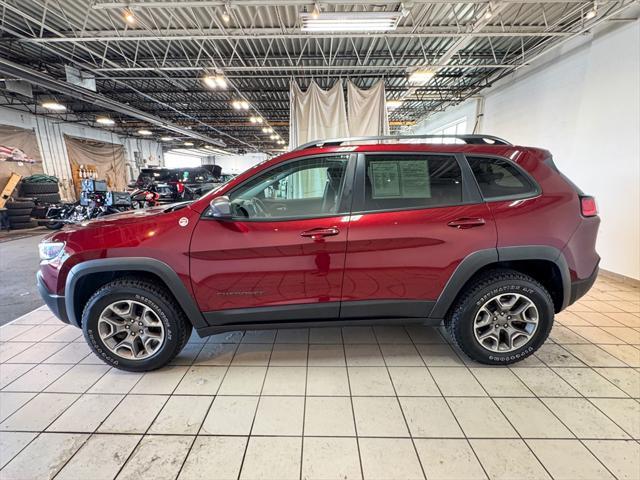 used 2021 Jeep Cherokee car, priced at $25,709