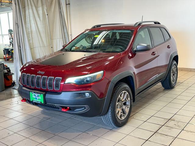 used 2021 Jeep Cherokee car, priced at $25,709