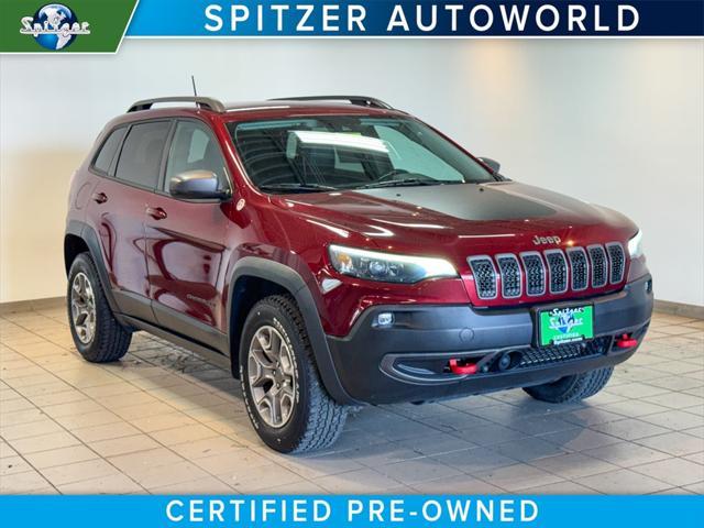 used 2021 Jeep Cherokee car, priced at $25,709