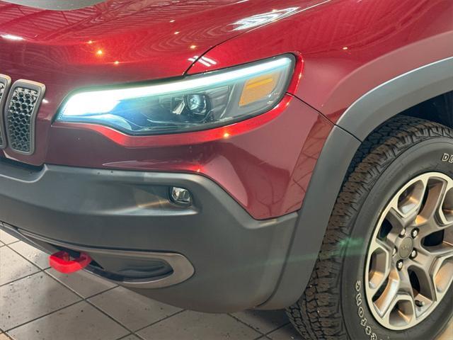 used 2021 Jeep Cherokee car, priced at $25,709