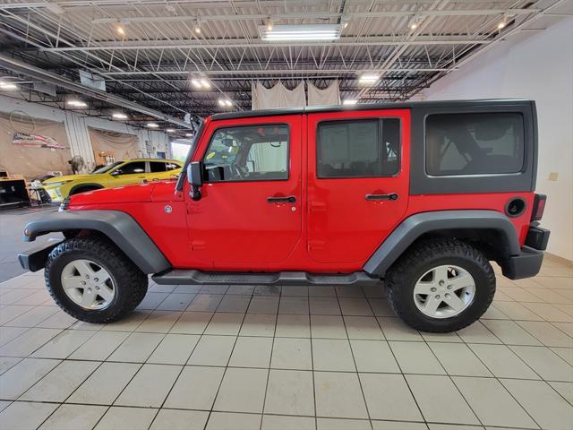 used 2014 Jeep Wrangler Unlimited car, priced at $19,445