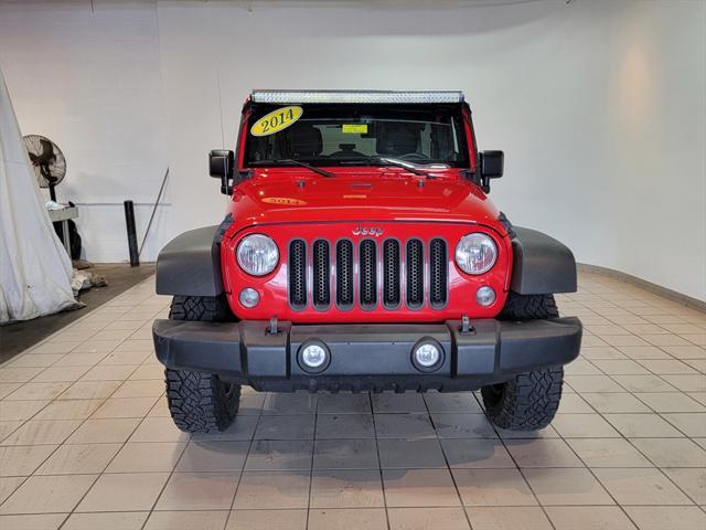 used 2014 Jeep Wrangler Unlimited car, priced at $19,445