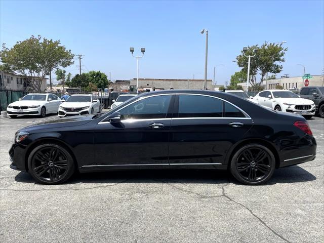 used 2018 Mercedes-Benz S-Class car, priced at $35,000