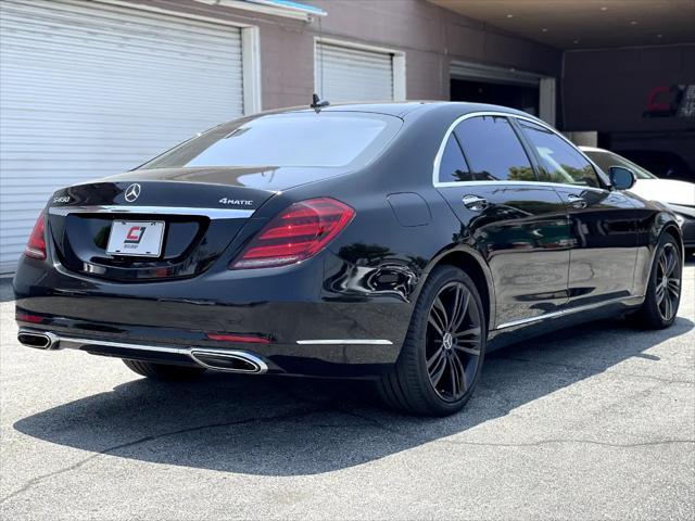 used 2018 Mercedes-Benz S-Class car, priced at $35,000