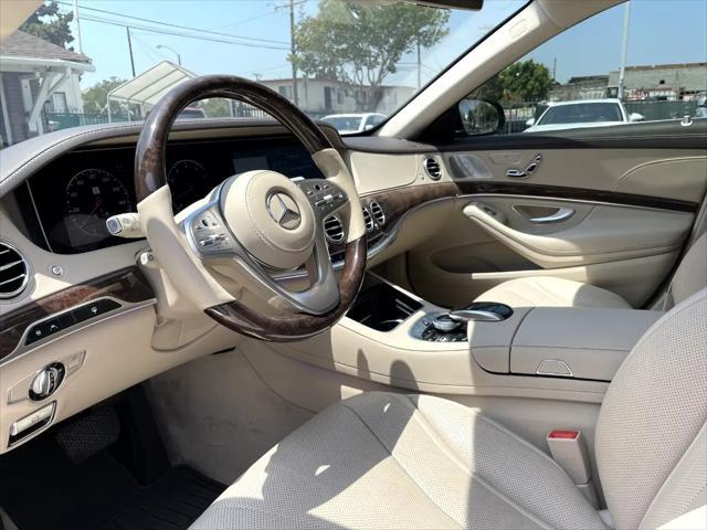 used 2018 Mercedes-Benz S-Class car, priced at $35,000