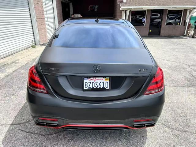 used 2020 Mercedes-Benz AMG S 63 car, priced at $88,500