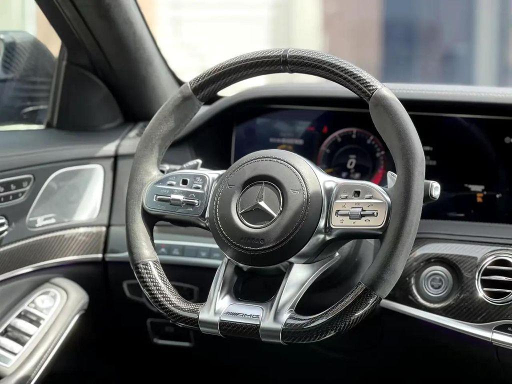 used 2020 Mercedes-Benz AMG S 63 car, priced at $83,500