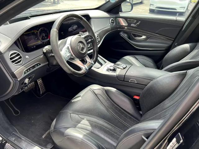used 2020 Mercedes-Benz AMG S 63 car, priced at $88,500