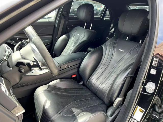 used 2020 Mercedes-Benz AMG S 63 car, priced at $88,500