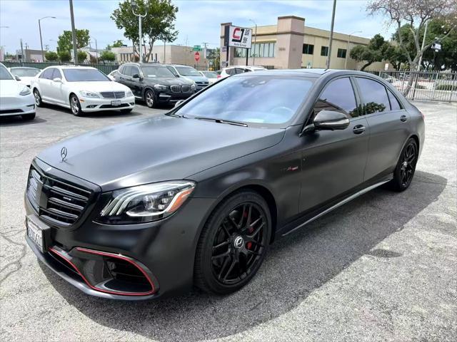 used 2020 Mercedes-Benz AMG S 63 car, priced at $88,500