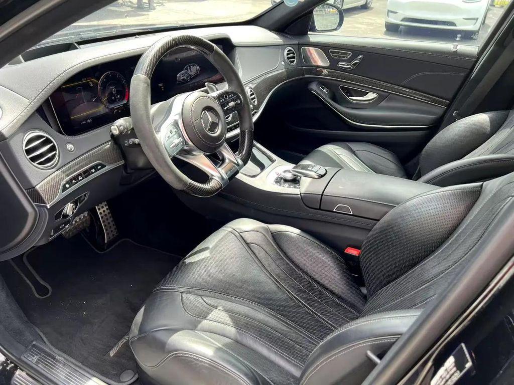 used 2020 Mercedes-Benz AMG S 63 car, priced at $83,500