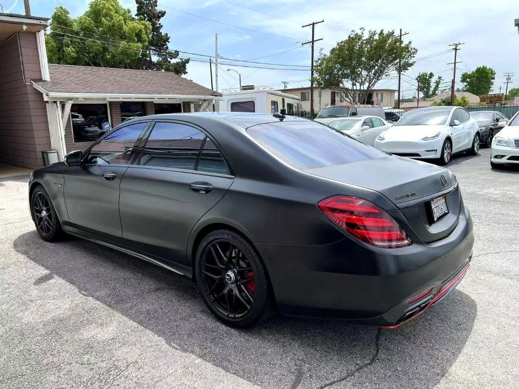 used 2020 Mercedes-Benz AMG S 63 car, priced at $83,500