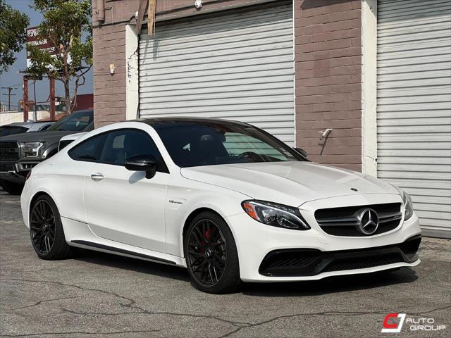 used 2017 Mercedes-Benz AMG C 63 car, priced at $43,988