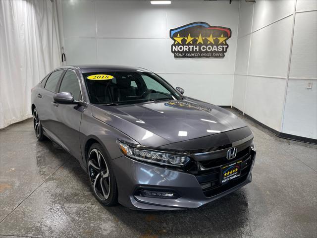 used 2018 Honda Accord car, priced at $17,495