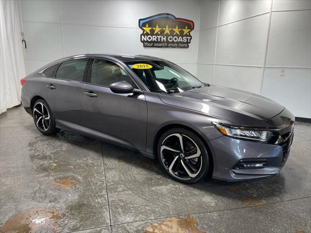 used 2018 Honda Accord car, priced at $17,495