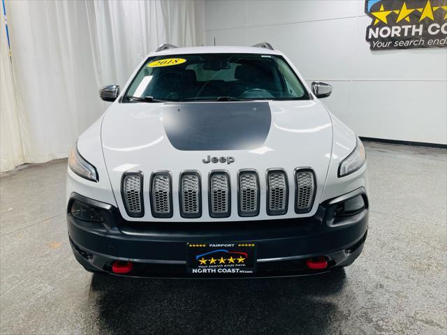 used 2018 Jeep Cherokee car, priced at $18,995