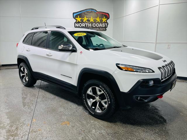 used 2018 Jeep Cherokee car, priced at $18,995