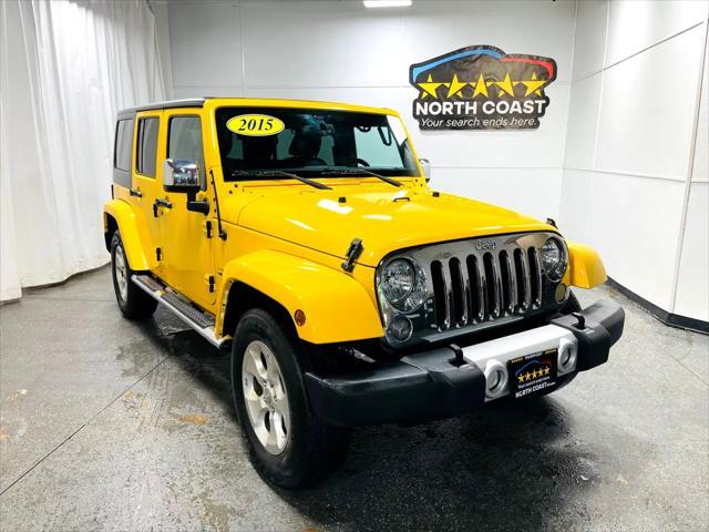 used 2015 Jeep Wrangler Unlimited car, priced at $17,995