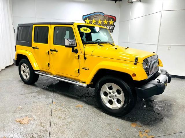 used 2015 Jeep Wrangler Unlimited car, priced at $17,995