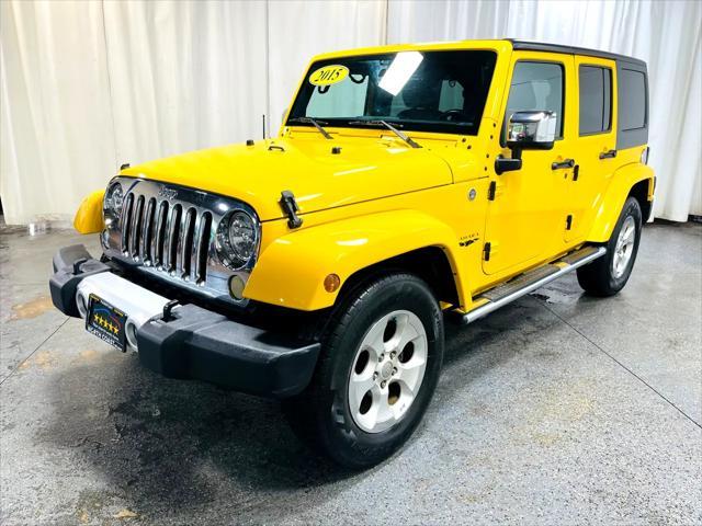 used 2015 Jeep Wrangler Unlimited car, priced at $17,995