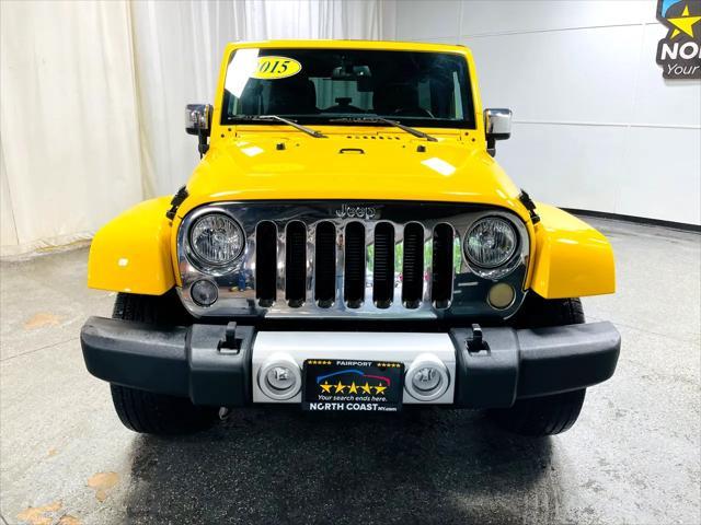 used 2015 Jeep Wrangler Unlimited car, priced at $17,995