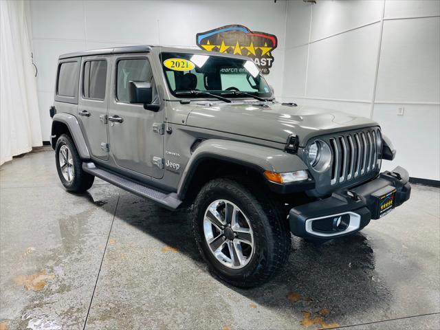 used 2021 Jeep Wrangler Unlimited car, priced at $32,995