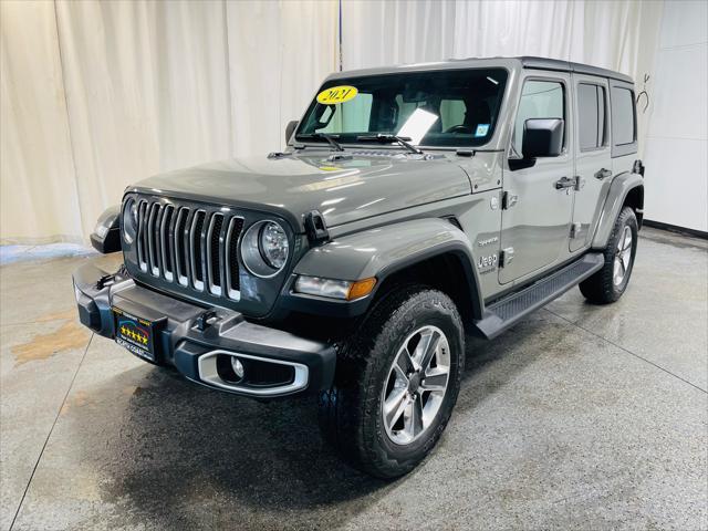 used 2021 Jeep Wrangler Unlimited car, priced at $32,995