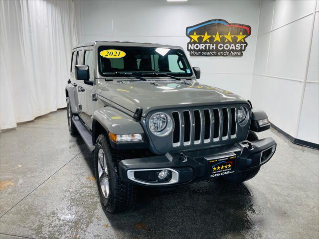 used 2021 Jeep Wrangler Unlimited car, priced at $32,995