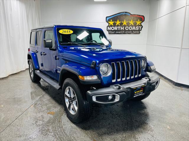 used 2018 Jeep Wrangler Unlimited car, priced at $28,995