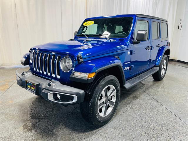 used 2018 Jeep Wrangler Unlimited car, priced at $29,495