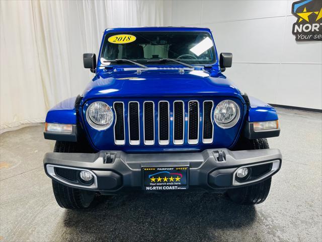 used 2018 Jeep Wrangler Unlimited car, priced at $29,495