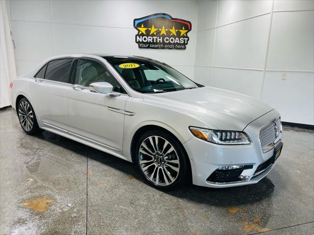 used 2017 Lincoln Continental car, priced at $24,495