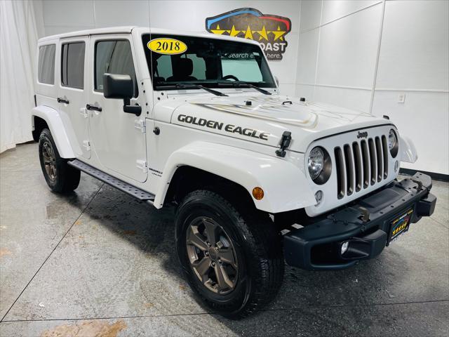 used 2018 Jeep Wrangler JK Unlimited car, priced at $26,995